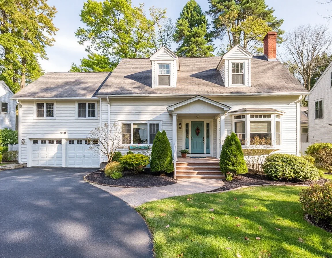 Residential property exterior suitable for rental analysis