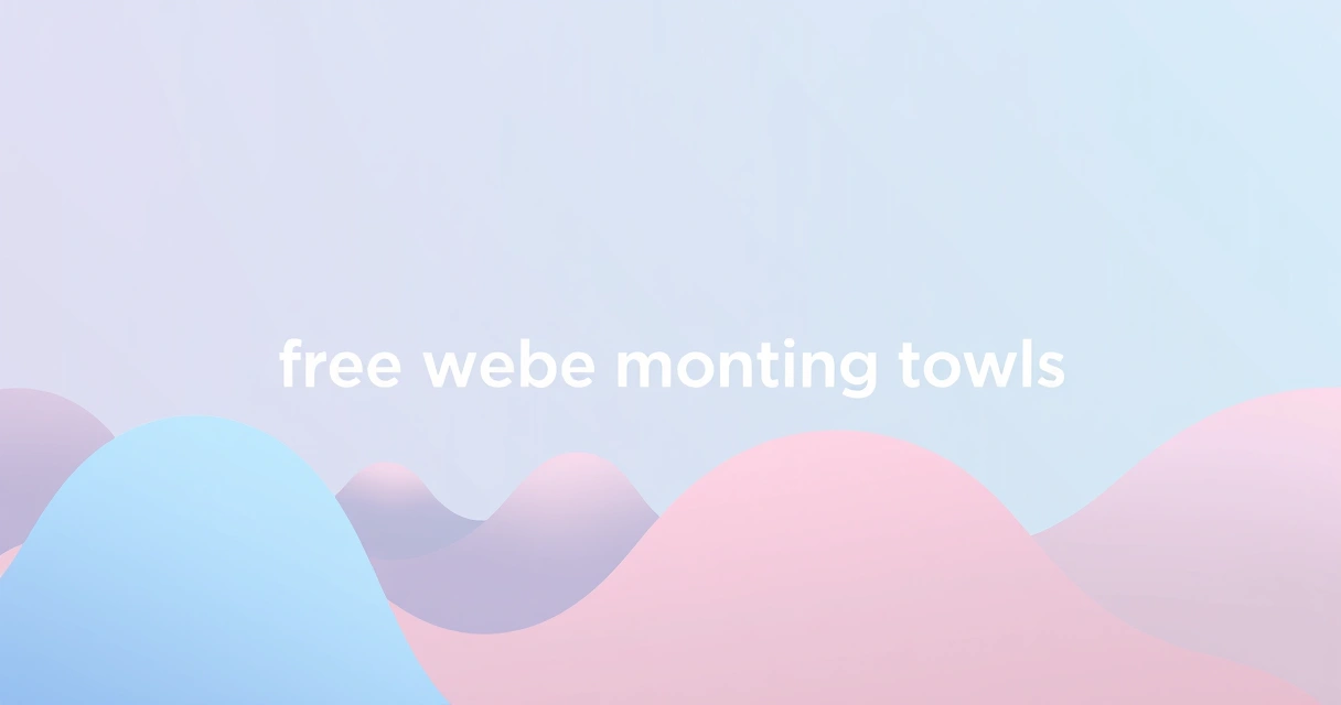 Professional dashboard comparing free website monitoring tools with uptime percentage and server latency metrics.