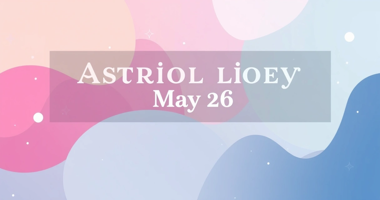 Astrology May 26: Data from 25,000 Natal Charts & Gemini Insights