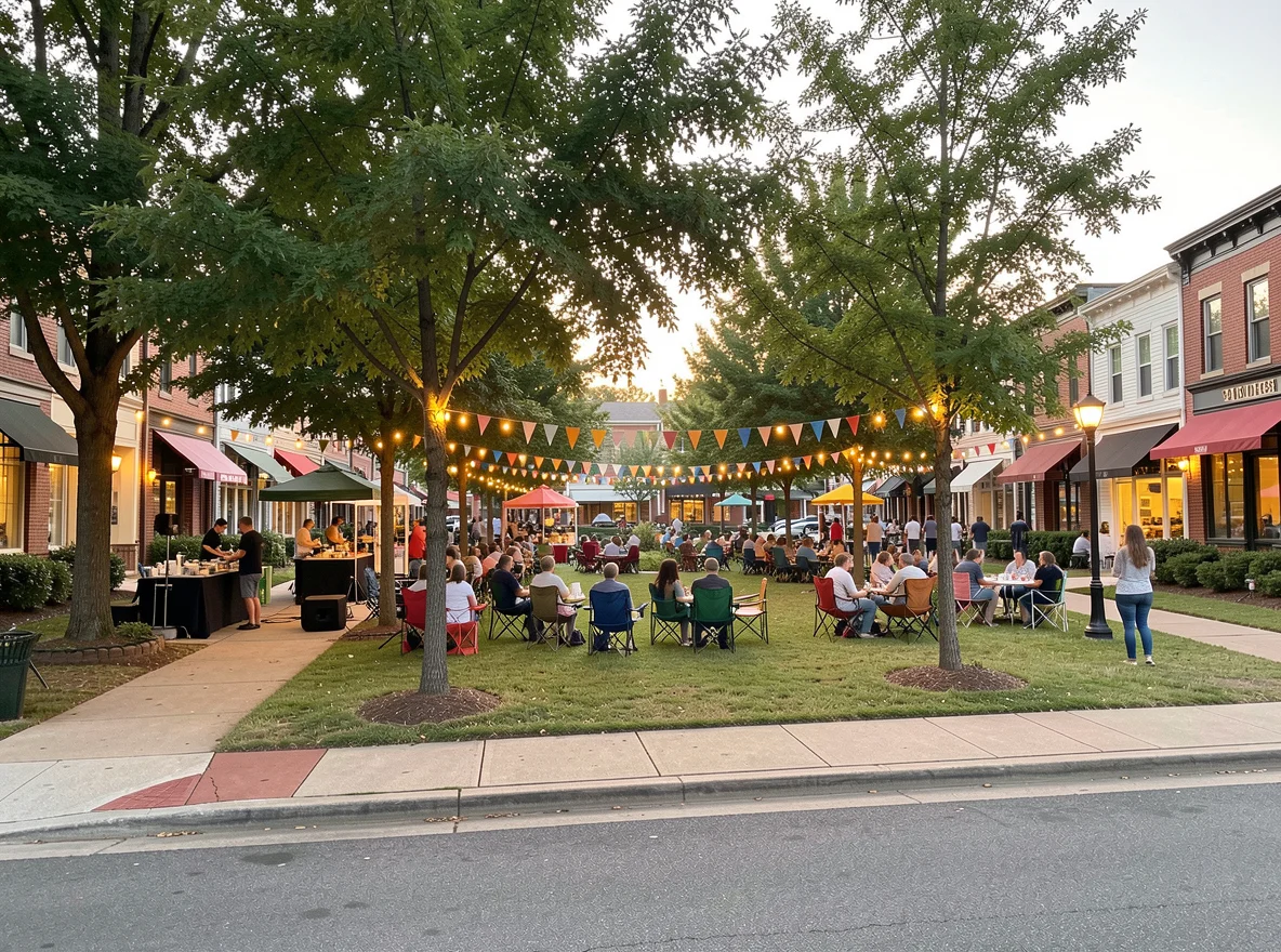 Community setting in Lawrenceville