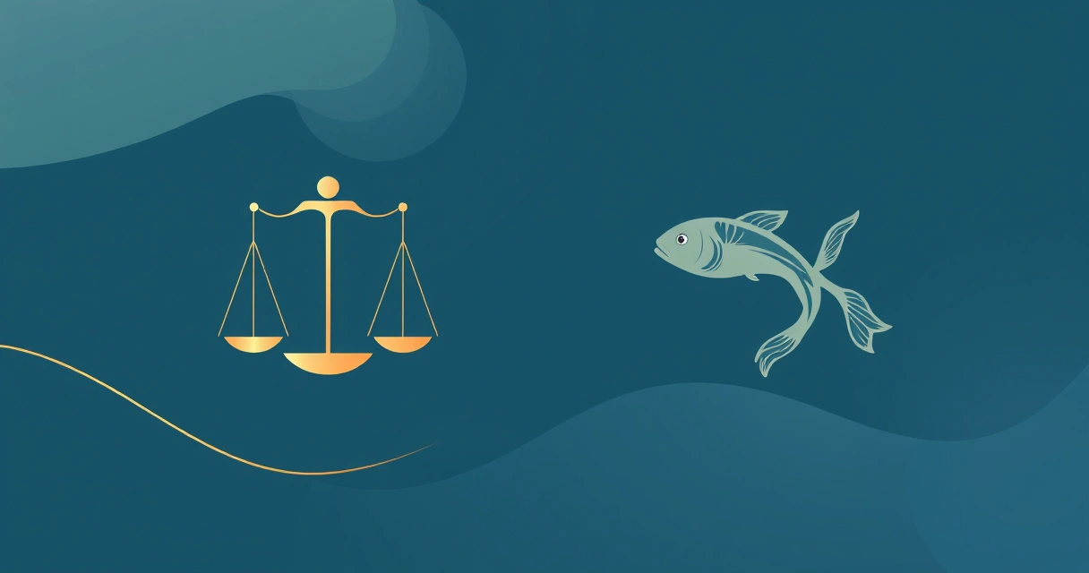 Libra and Pisces Compatibility: Data from 25,000 Natal Charts