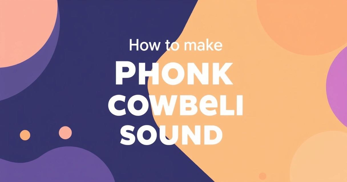How to Make Phonk Cowbell Sound: Pro Data-Backed Guide