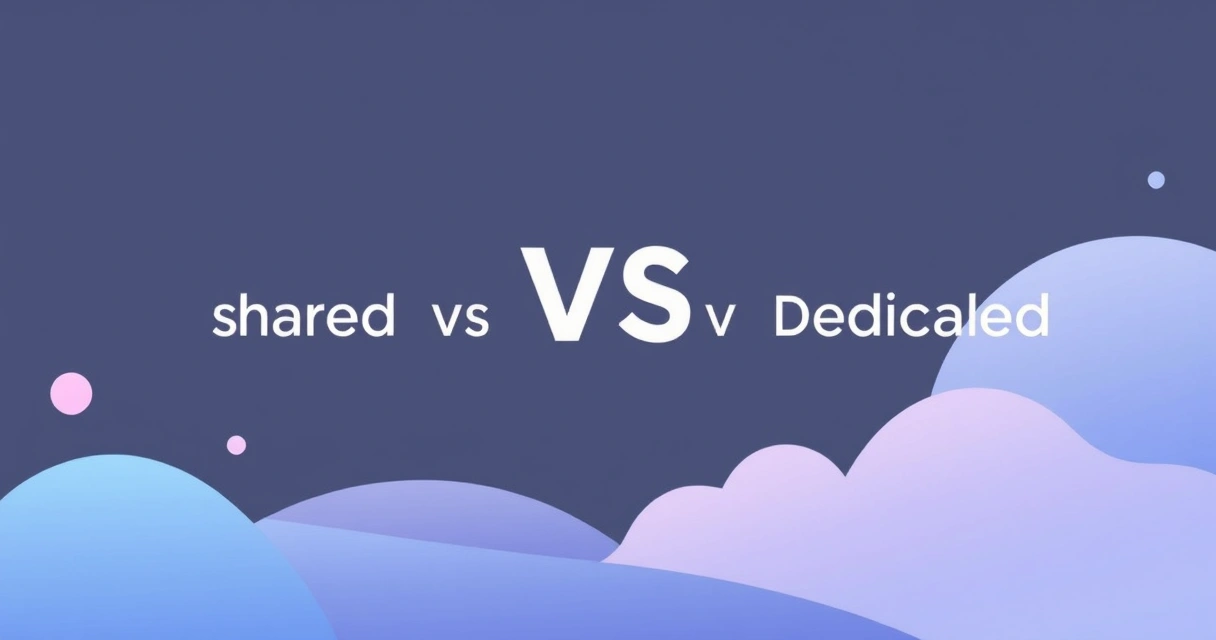 Shared vs VPS vs Dedicated: 2025 Performance and Cost Data