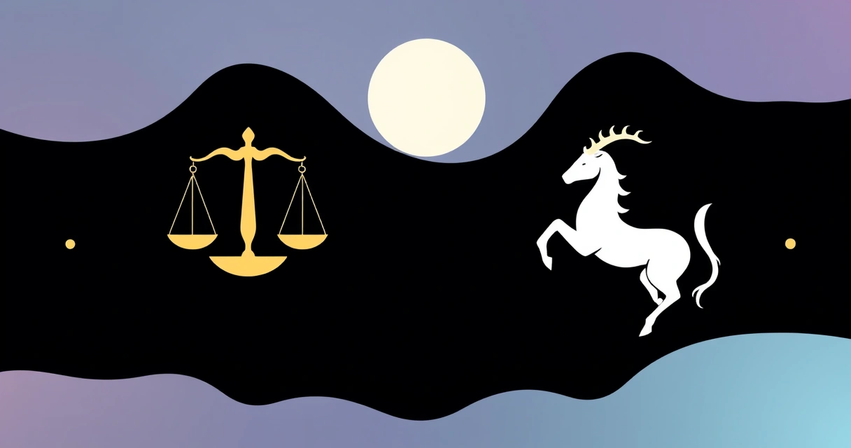 Libra Capricorn Compatibility: Data from 25,000 Natal Charts