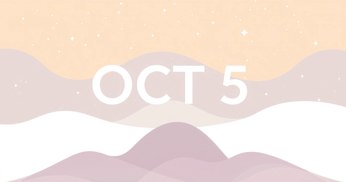 Oct 5 Astrology: Insights from 25,000 Natal Charts and Libra Data