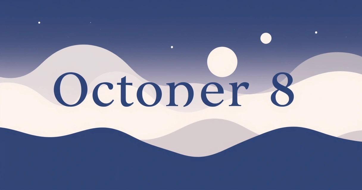 Astrology October 8: Libra Data and 25,000 Natal Chart Insights
