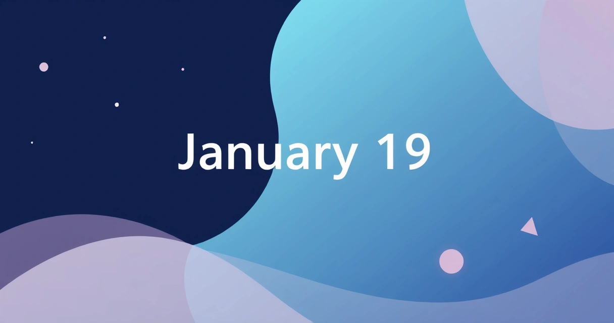 Horoscope for January 19th: Insights from 25,000 Natal Charts
