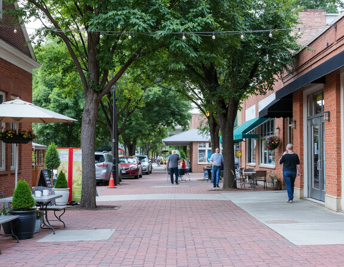 Local gathering area in Mint Hill