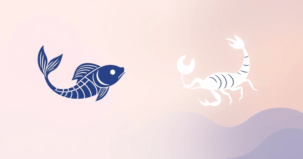 Pisces and Scorpio Compatibility: Data from 25,000 Natal Charts