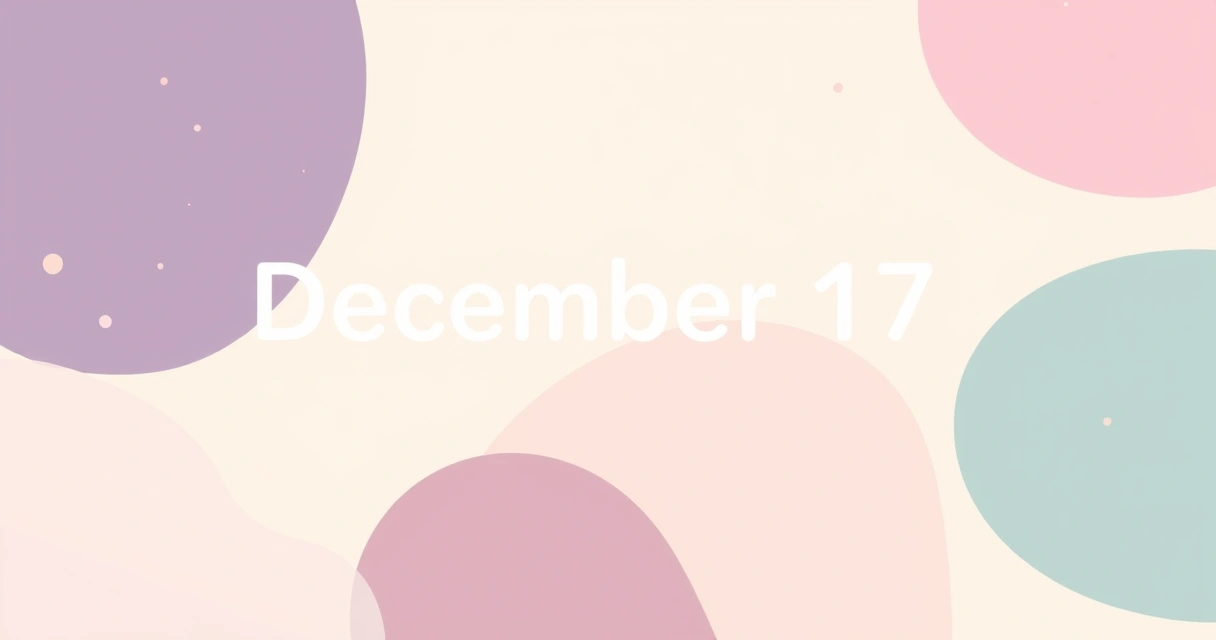 December 17th Astrology: Unpacking Your Cosmic Blueprint