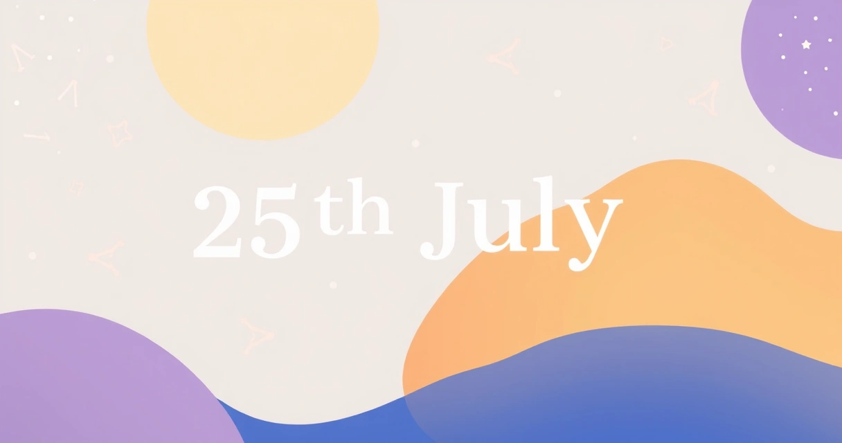 25th July Horoscope: Unpacking Leo's Regal Power & Cosmic Insights
