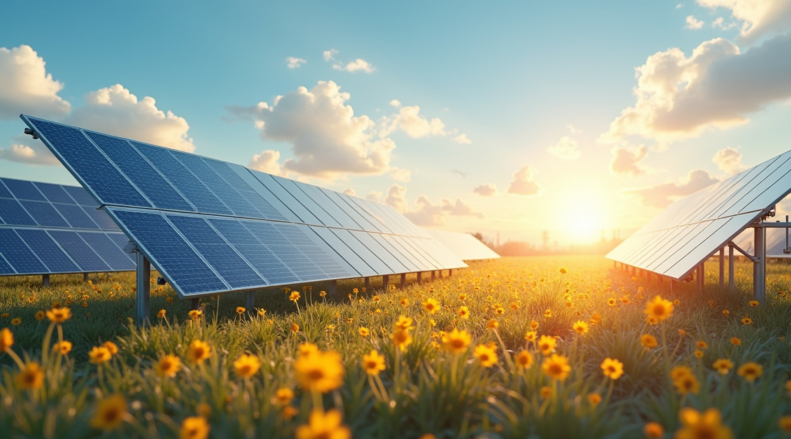 vantagens da energia solar - ilustração detalhada sobre vantagens da energia solar