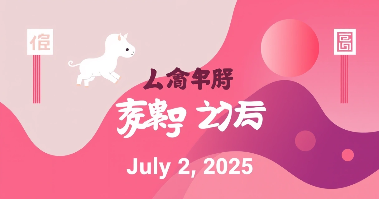 Chinese Zodiac Luck July 2, 2025: Your Cosmic Forecast