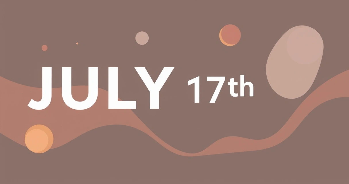 Astrology July 17th: Navigating Cancer's Depths & Cosmic Currents