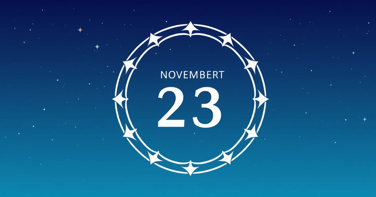 Horoscope for November 23rd: Cosmic Insights & Natal Chart Wisdom