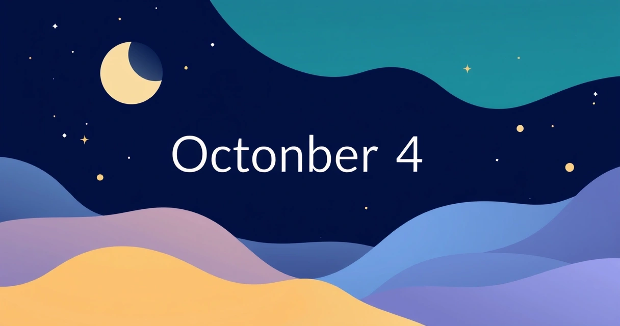 Horoscope October 4th: Unveiling Libra's Balance & Daily Cosmic Shifts