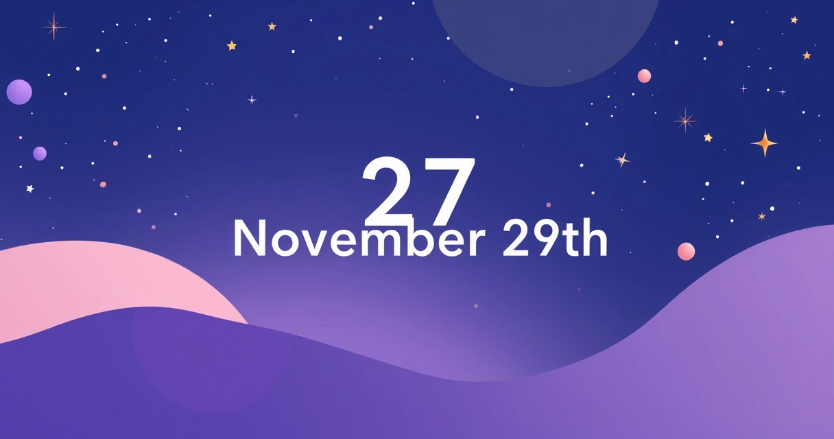Horoscope for November 27th: Navigating Sagittarius Energy & Cosmic Insights