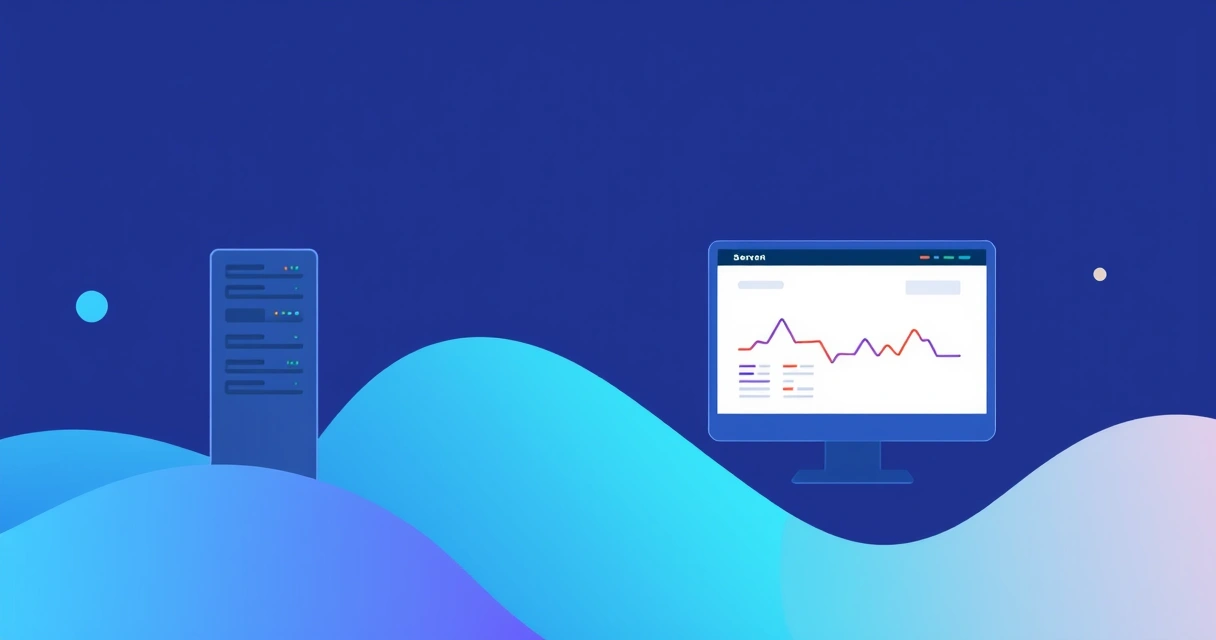 Comparison chart of server monitoring versus website monitoring metrics for DevOps professionals.