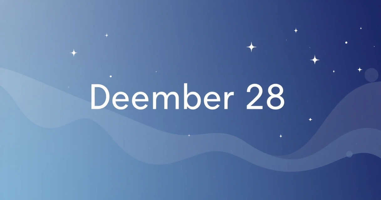 Horoscope December 28: Data Analysis of 25,000 Natal Charts