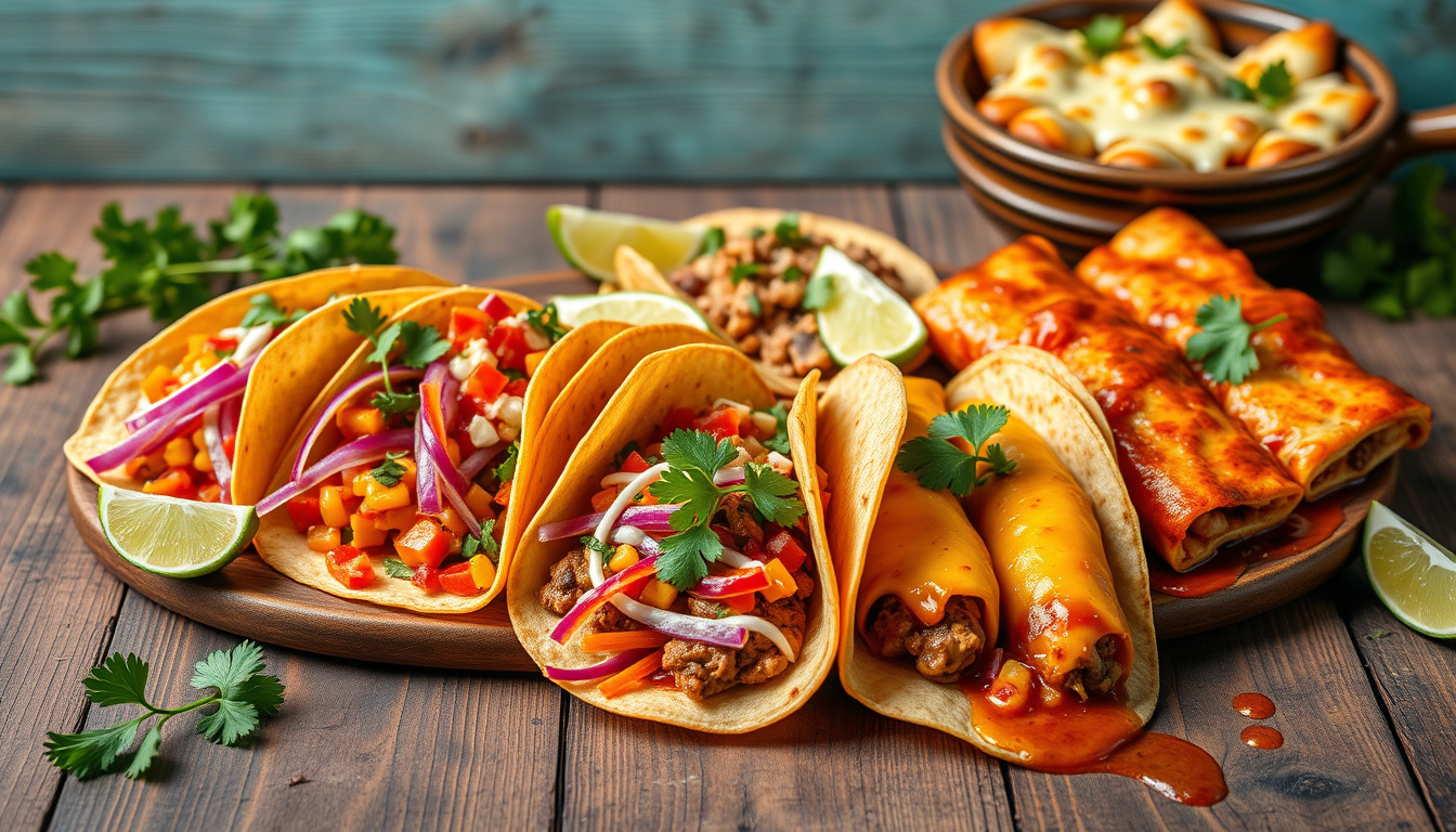 Must-Try Dishes: Tacos and Enchiladas