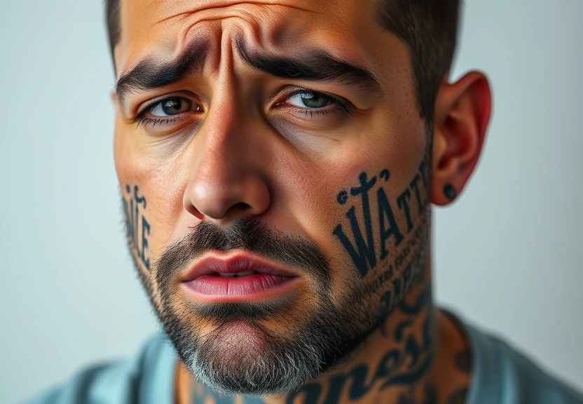 Representação visual de Heartbroken Man with Face Tattoos Speaks Out After Deportation by Immigration Officials