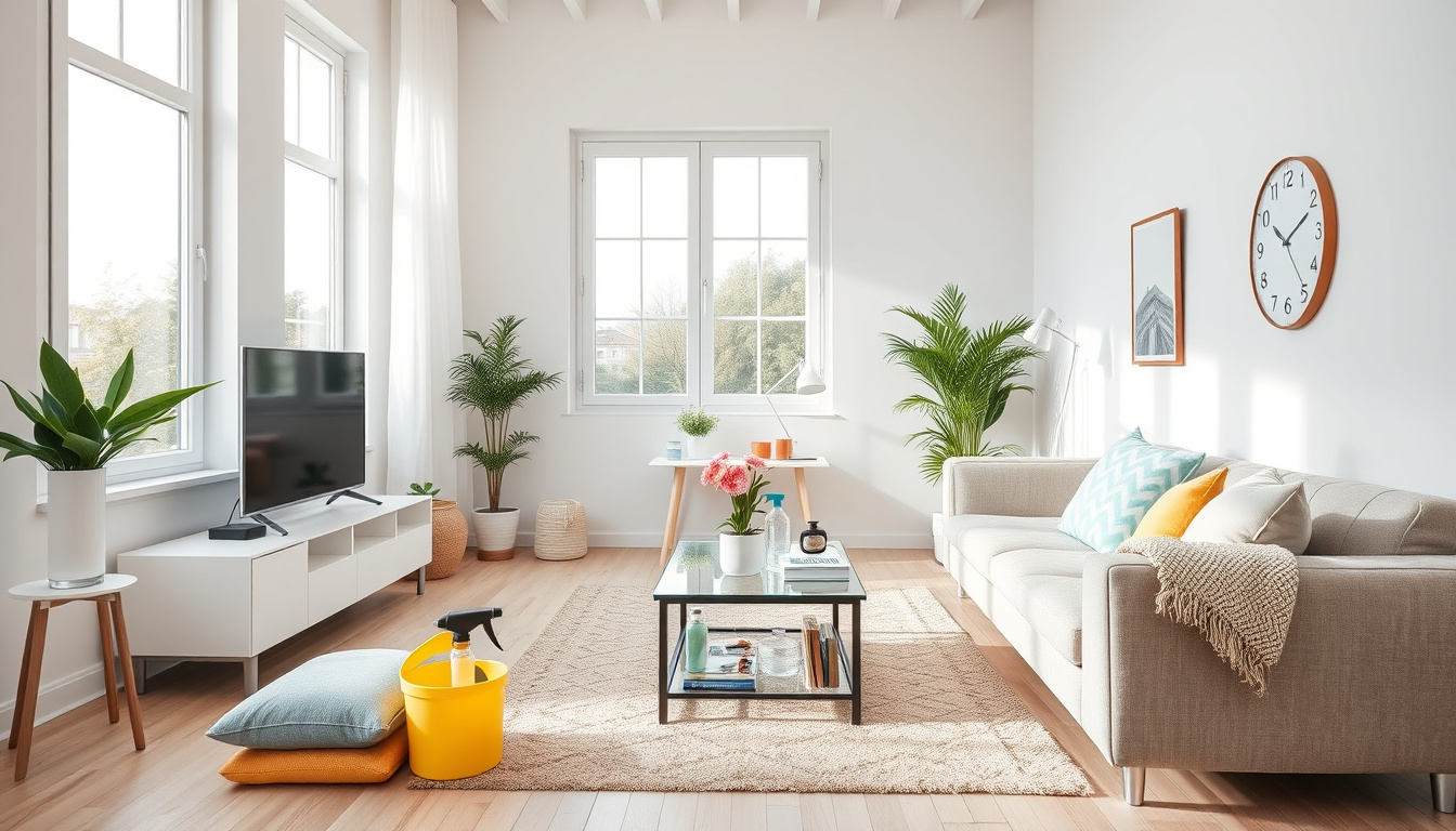 Maintaining a Clean Home on a Busy Schedule