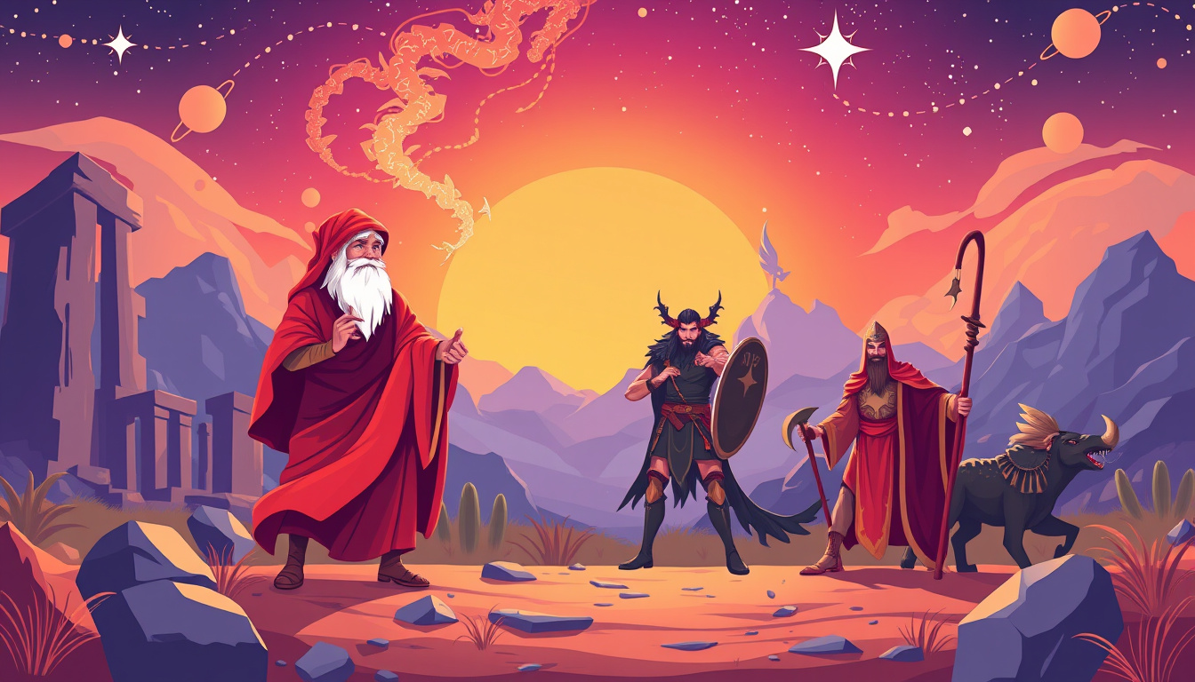 Key Themes and Archetypes in Mythos