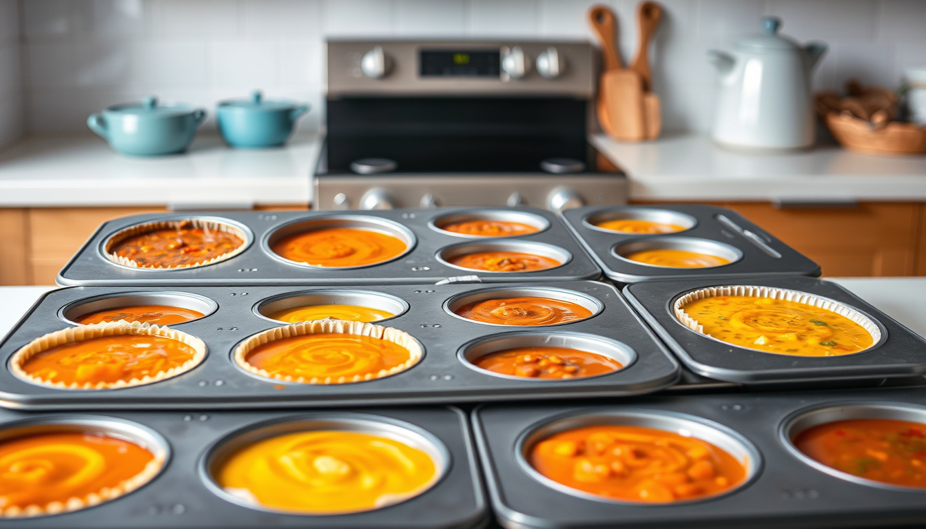 Perfectly Portion Your Soup: How to Freeze Soups in Muffin Tins for Quick, Convenient Meals!