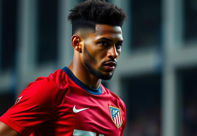 Representação visual de Flamengo se aproxima da contratação do atacante Samuel Lino, do Atlético de Madrid