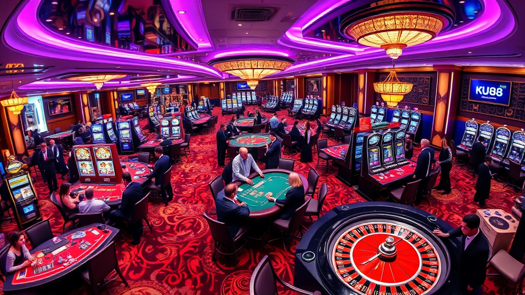 Kh&aacute;m Ph&aacute; Casino KU88 - Nơi Hội Tụ Đam M&ecirc; Cược Th&uacute; Vị V&agrave; An To&agrave;n