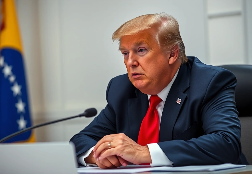 Representação visual de Tarifa de Trump pode prejudicar a confiança de investidores no Brasil, alerta analista
