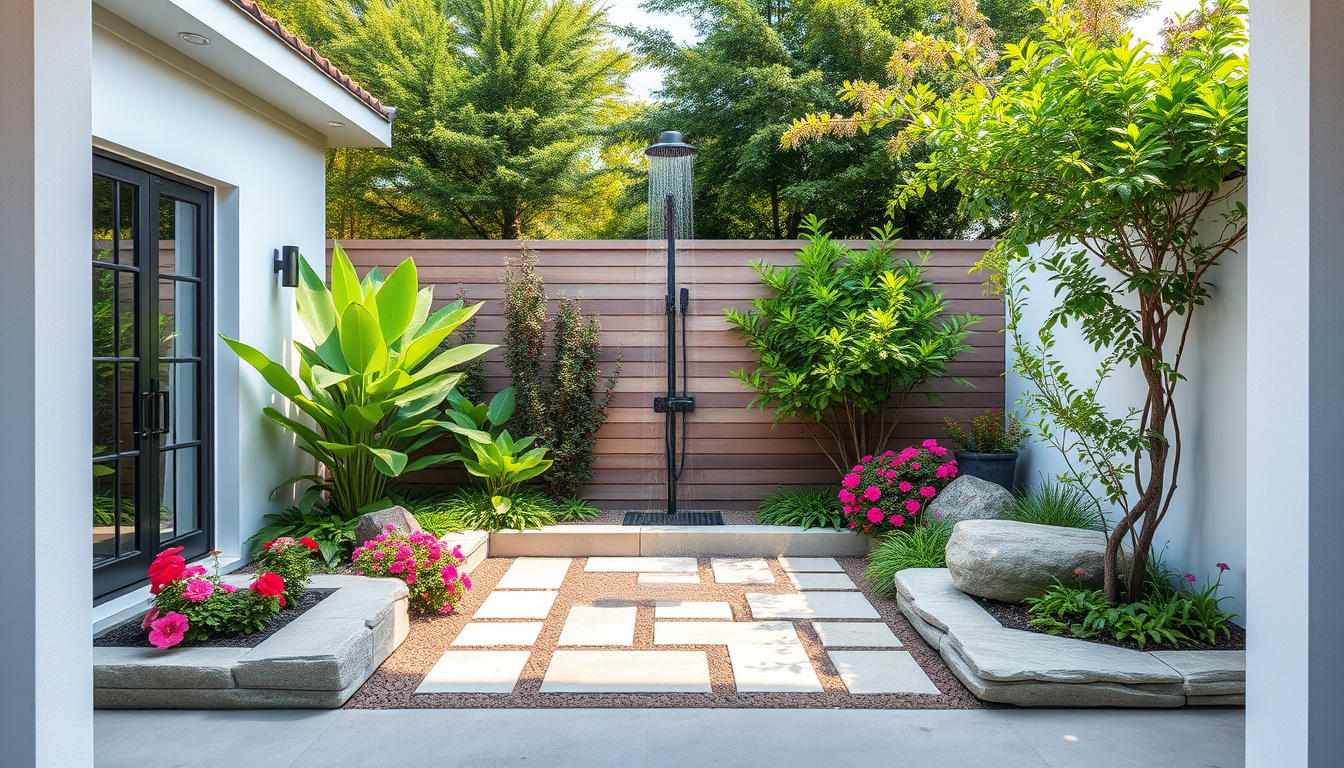 Transform Your Backyard with a Stunning Outdoor Shower: A Guide to Design and Benefits