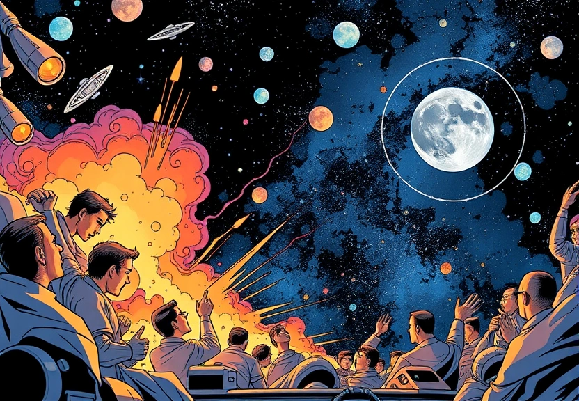 Representação visual de Discover 23 Entertaining Comics by Jarrod Chua That Unravel the Secrets of the Cosmos