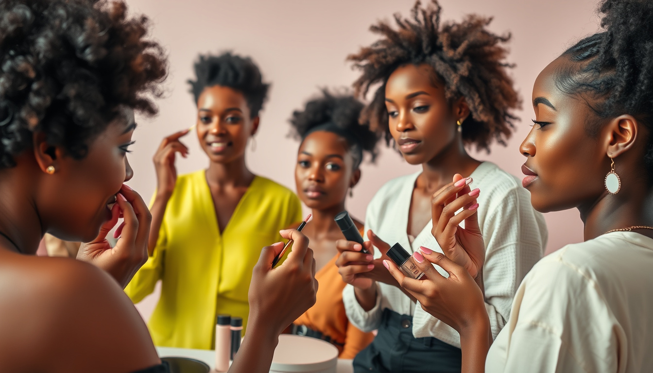 Safe Application Techniques for Dark Skin