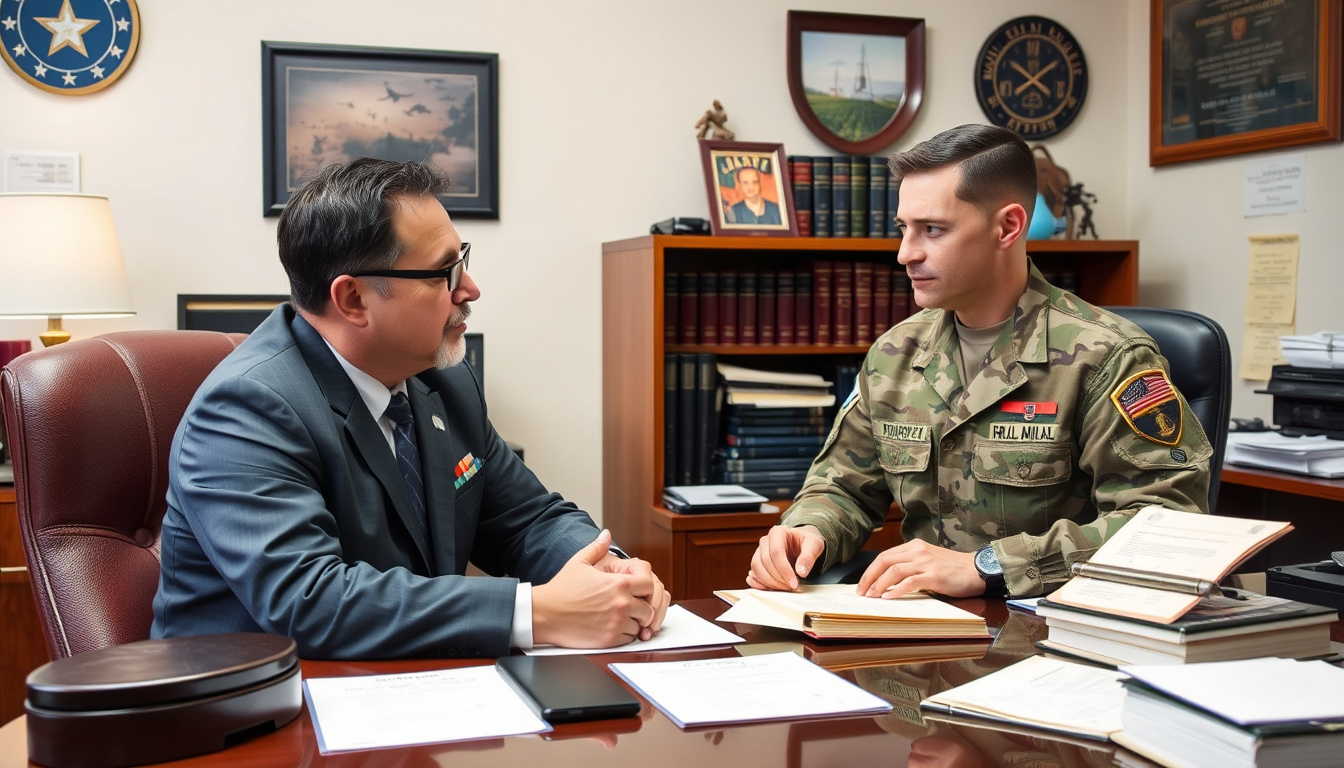 The Process of Hiring a Military Attorney