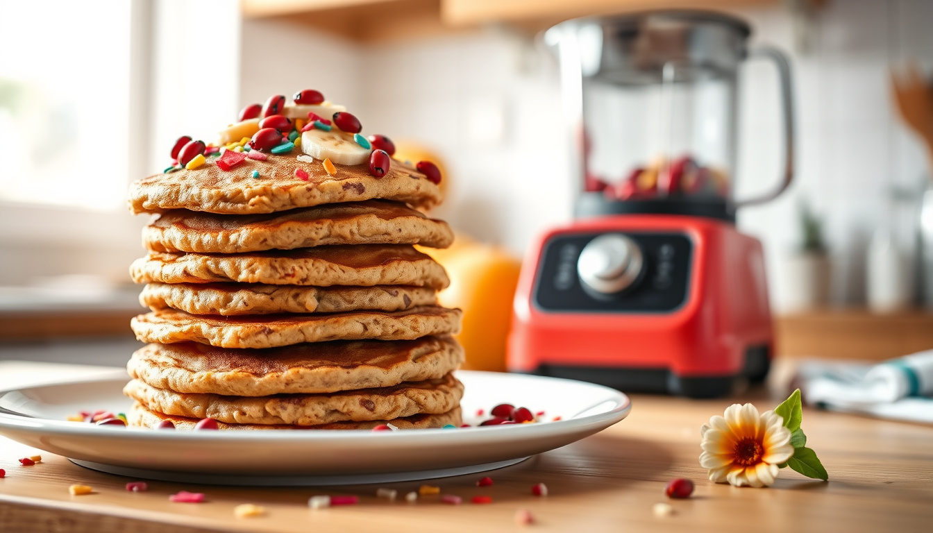 Banana Oatmeal Pancakes: Buzzing with Flavor and Buzzy Bee Honey!