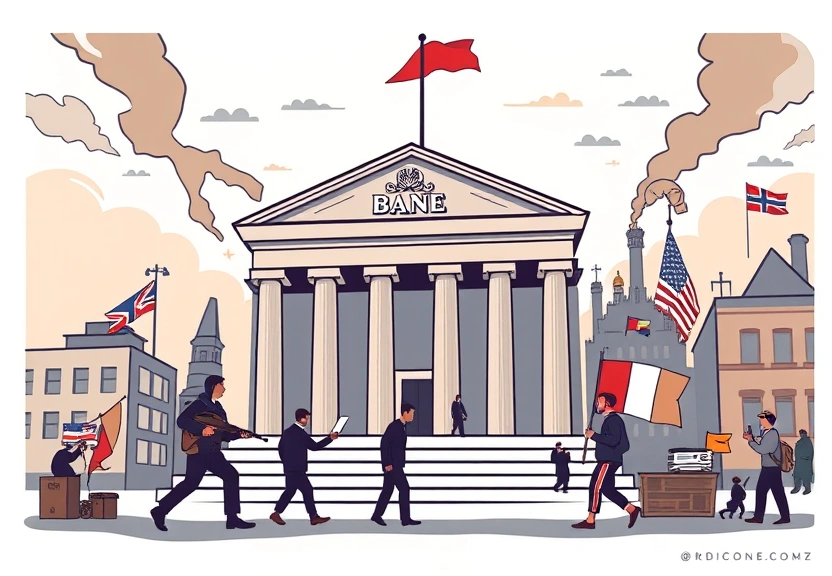 Ilustração de Impacto de las Guerras Comerciales: El Banco Mundial Reduce drásticamente su Pronóstico de Crecimiento Económico Global al 2.3%
