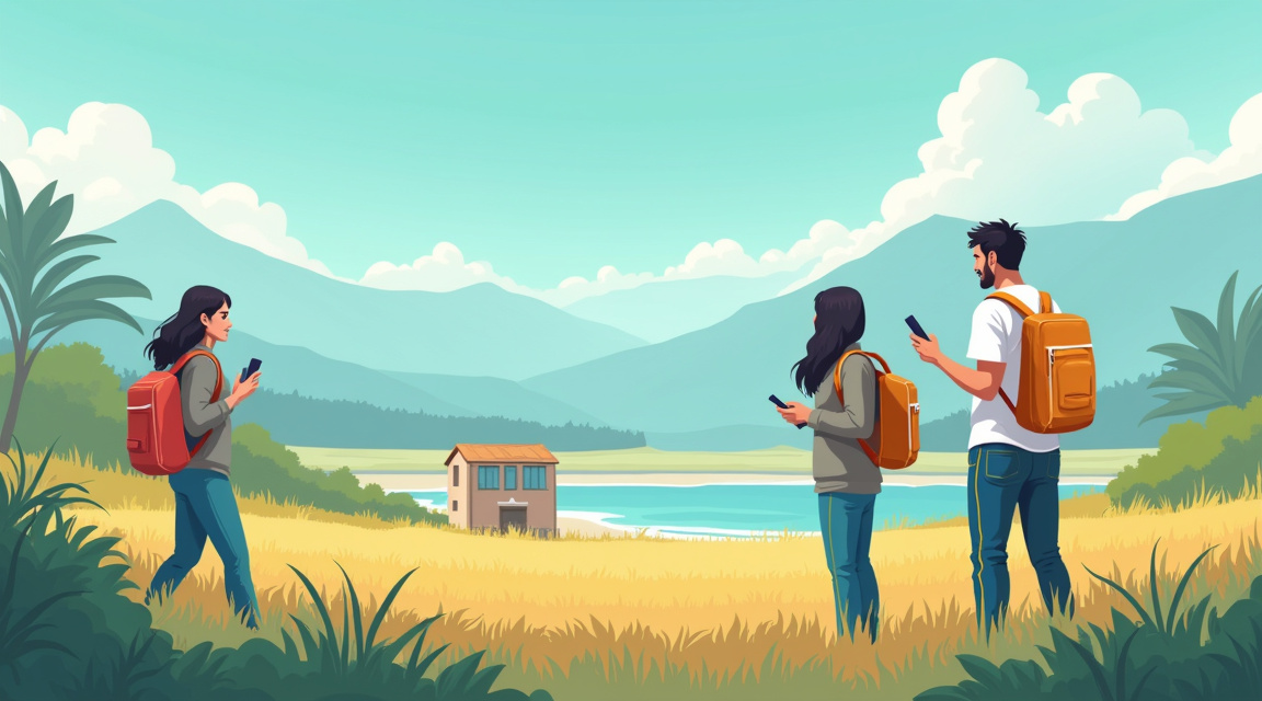 como vajar sem dinheiro - ilustração informativa sobre como vajar sem dinheiro