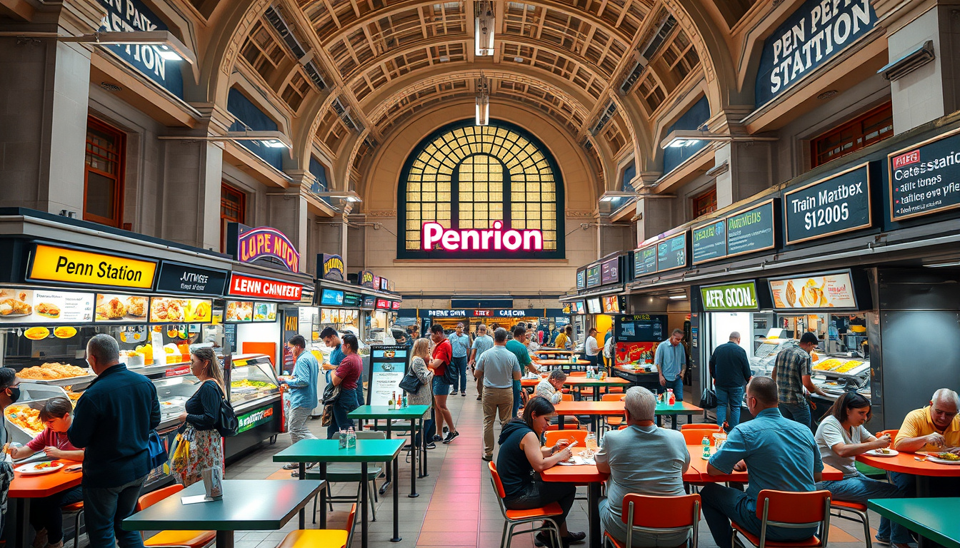Affordable Lunch Options at Penn Station