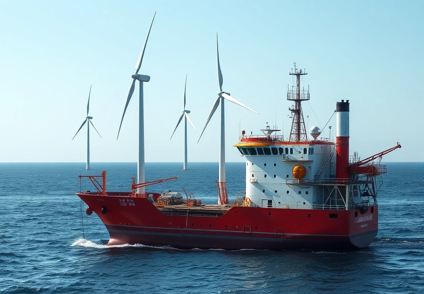 Representação visual de Como a Energia Eólica Offshore Revoluciona o Mercado e Promove Sustentabilidade
