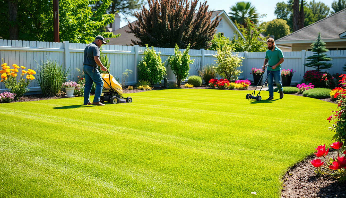 Choosing the Right Lawn Maintenance Service