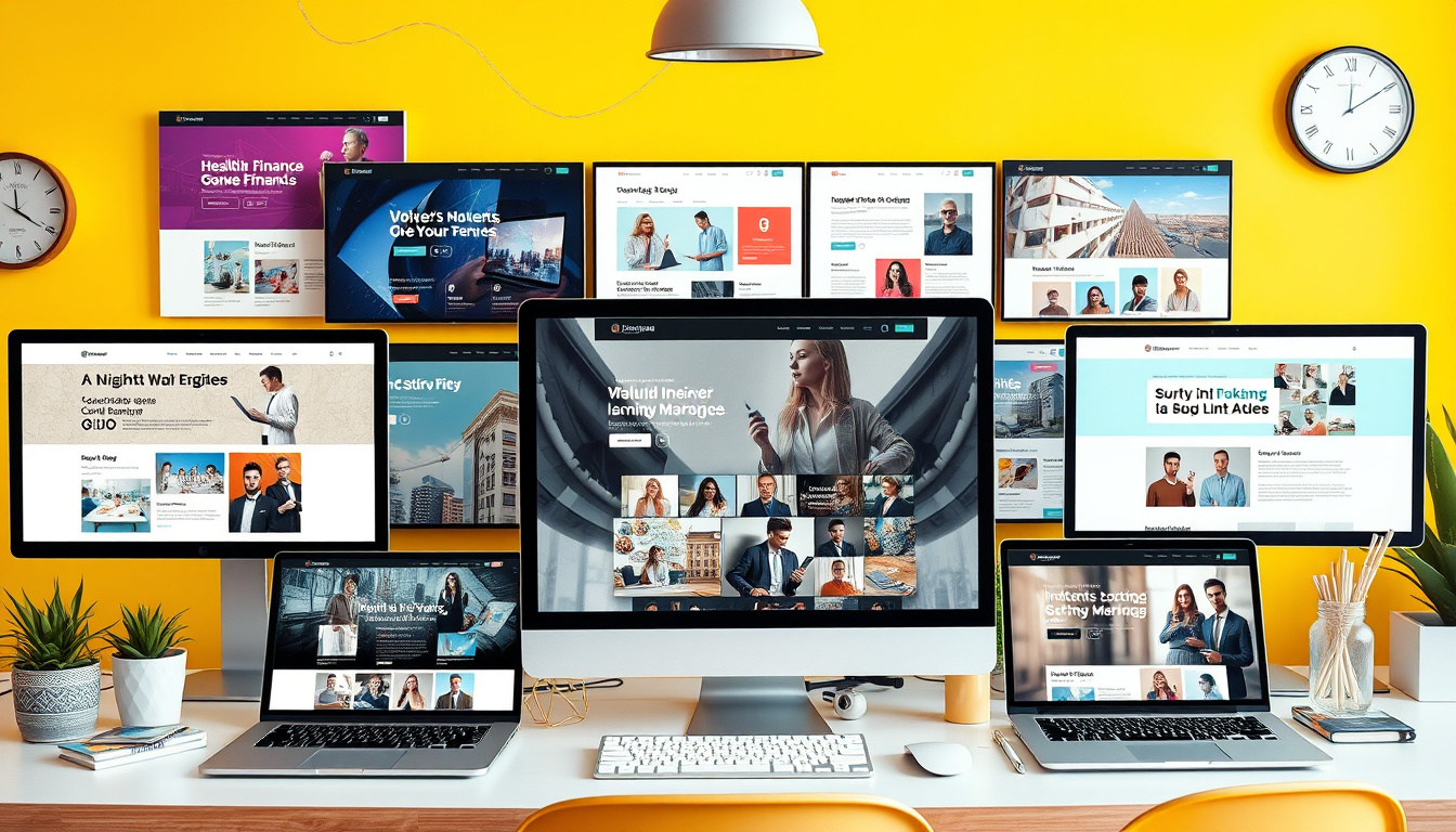 Unlock Your Marketing Potential: Discover Our Versatile New Web Templates for Every Industry!