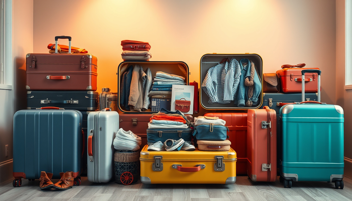 5. Using Suitcases as Functional Storage: Combining Travel and Utility