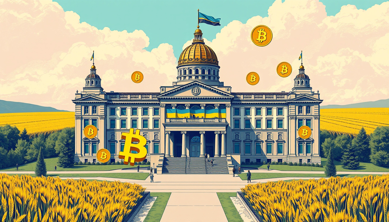 Ukraine Takes a Bold Step: Parliament Proposes Bill for National Bank to Hold Bitcoin in Reserves