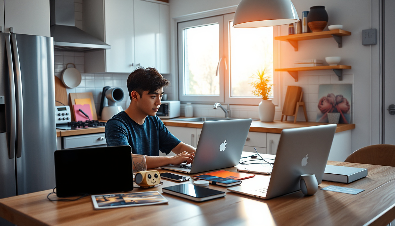 The Digital Product Revolution: Creating and Selling from Your Kitchen Table