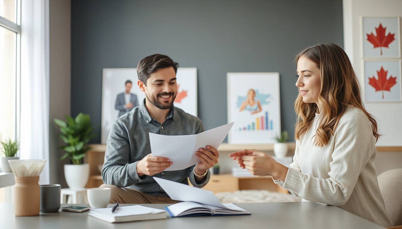  A person reviewing debt consolidation plans with financial advisor