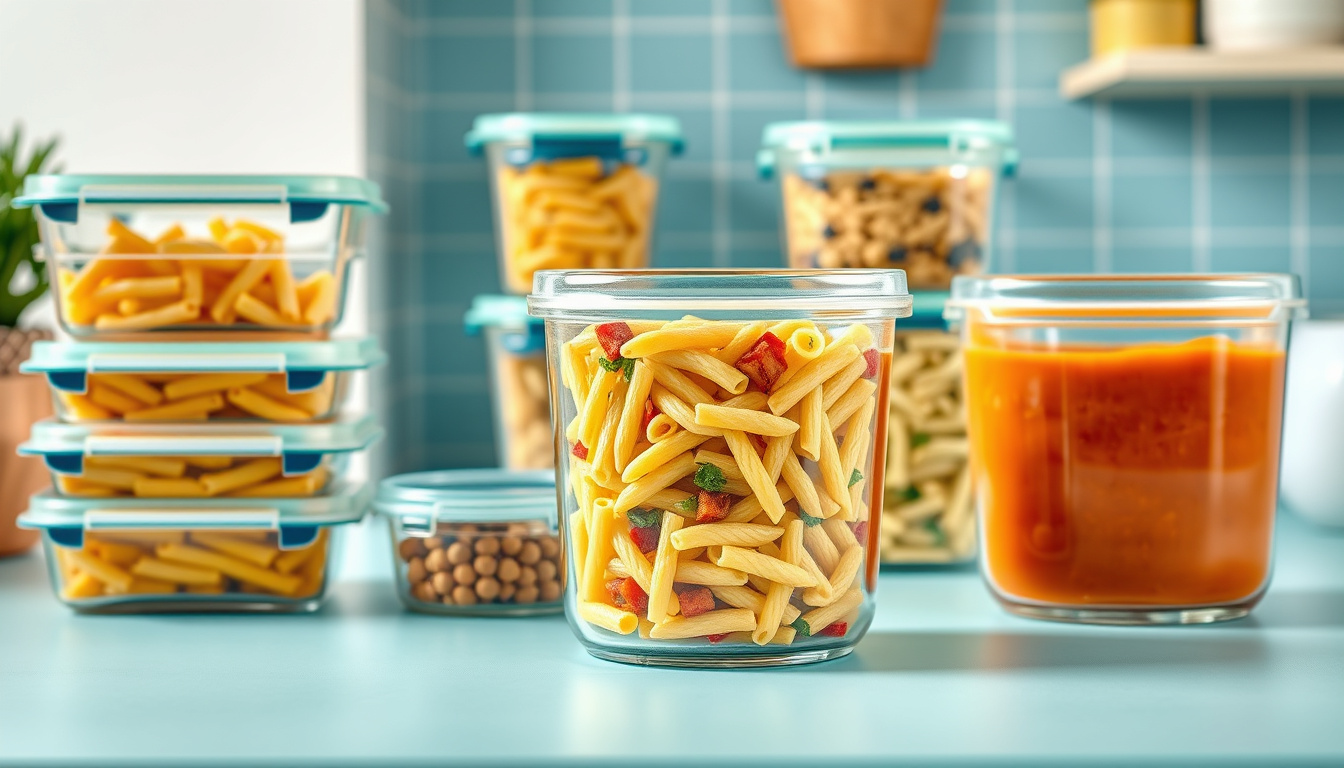 Chill Out! The Ultimate Guide to Freezing Pasta in Glass Containers for Fresh Taste Anytime