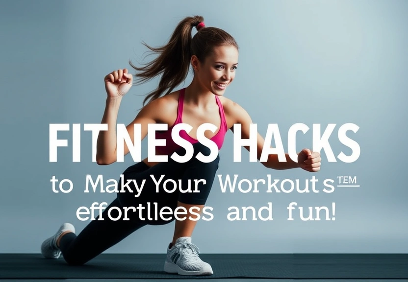 Representação visual de 19 Genius Fitness Hacks to Make Your Workouts Effortless and Fun