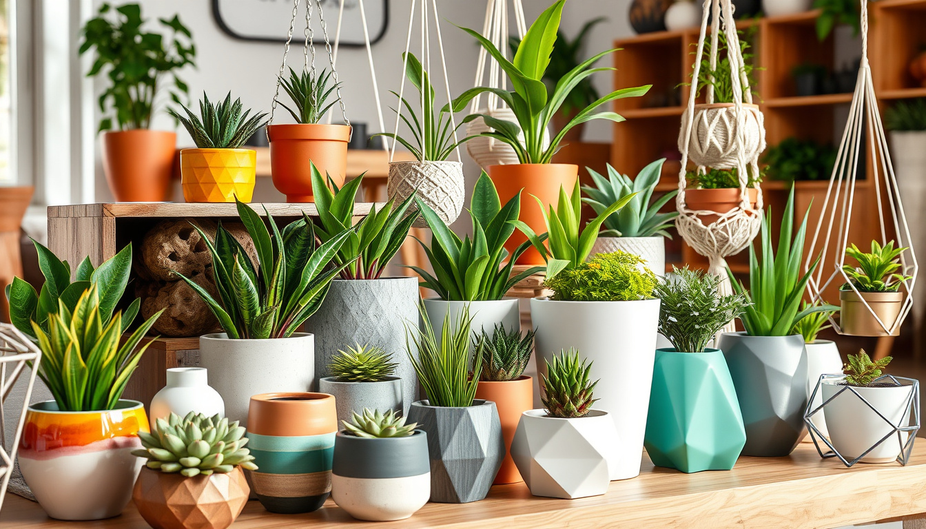 Creative Container Ideas for Indoor Plants