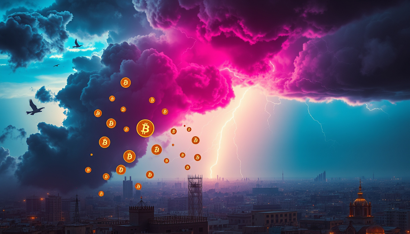 Crypto Market Plummets: Tensions in the Middle East Trigger $1 Billion Liquidation Wave